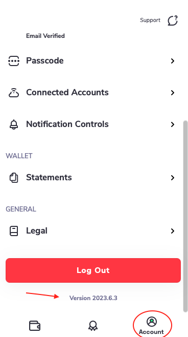 how do i update my app to send messages